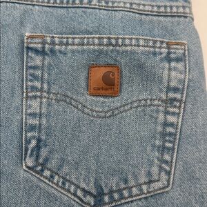 Carhartt Men's Relaxed Fit 5 Pocket Jeans 100% Cotton Size 38 x 34 B17 STW